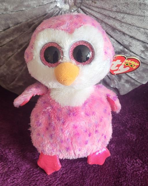 Buy & Sell Wednesfield Wolverhampton - Photos for TY Beanie Boo Plush Glider Pink Penguin 15cm