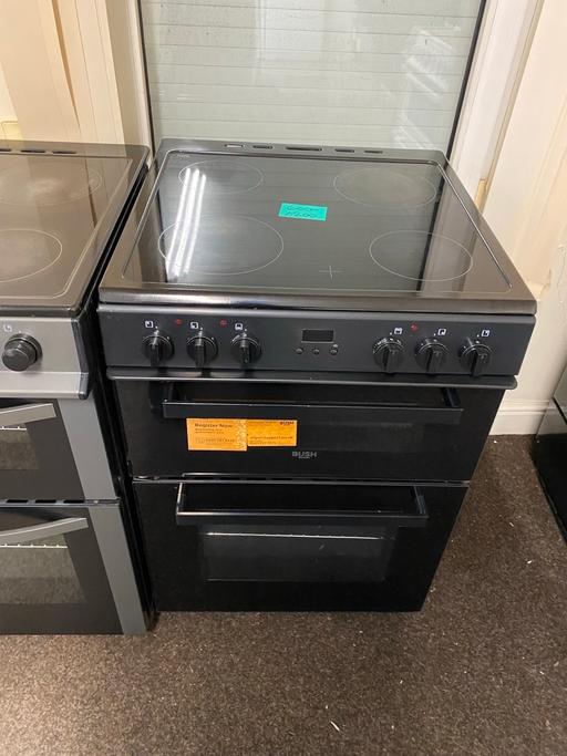 Buy & Sell Bulwell Nottingham - Photos for BLACK BUSH 60CM GLASSTOP ELECTRIC COOKER