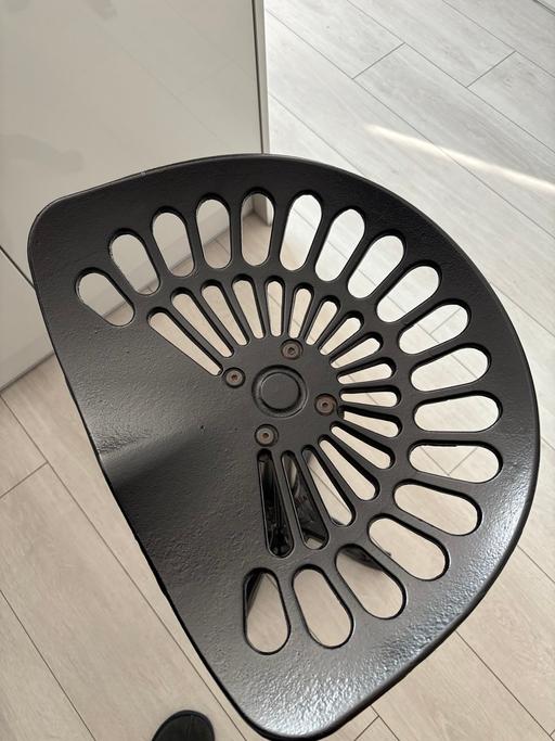 Buy & Sell Stanley Wakefield - Photos for Pair of cast iron bar stools