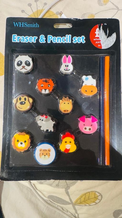 courses East Ham East London - Photos for Eraser and Pencil Set - Animal