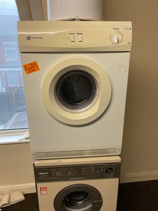 Buy & Sell Bulwell Nottingham - Photos for CREAM WHITE KNIGHT VENTED TUMBLE DRYER