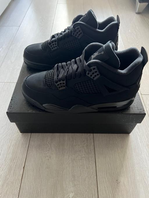 Buy & Sell West Kensington West London - Photos for Jordan Retro 4 Black Cats