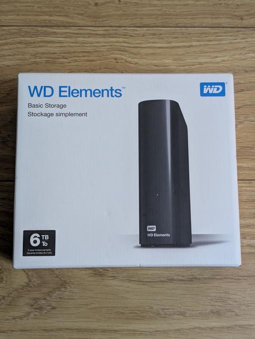 Buy & Sell Six Bells Blaenau Gwent - Photos for WD Elements External Hard Drive - 6 TB, Black
