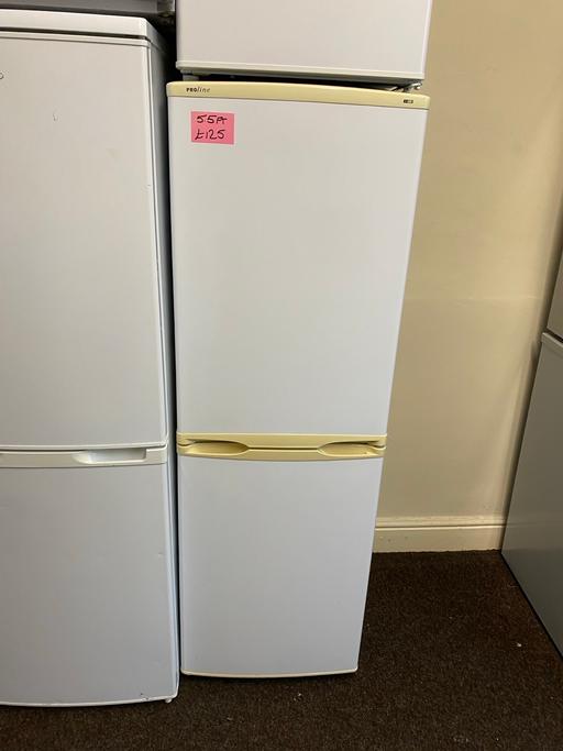 Buy & Sell Heath North East Derbyshire - Photos for WHITE PROLINE 5.5FT FRIDGE FREEZER
