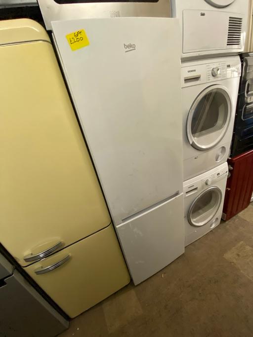 Buy & Sell Barlborough Bolsover - Photos for WHITE BEKO 6FT FRIDGE FREEZER