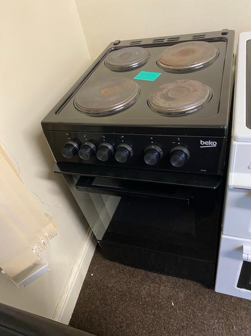 Buy & Sell Upper Whiston Rotherham - Photos for BLACK BEKO SOLID HOB ELECTRIC COOKER