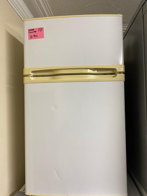 Buy & Sell Muston Melton - Photos for WHITE PROLINE UNDER COUNTER FRIDGE FREEZER