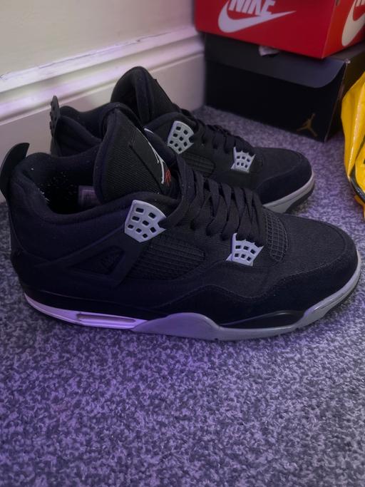 Buy & Sell Aldborough Hatch East London - Photos for Jordan 4 black canvas
