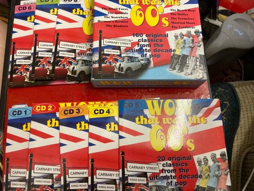 Buy & Sell Clevedon North Somerset - Photos for WOW THE 60S 8 CD OX SET UNPLAYED