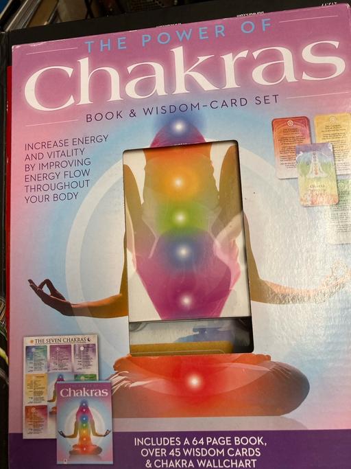 Buy & Sell Clevedon North Somerset - Photos for CHAKRAS BOOK CARDS WALLCHART NEW