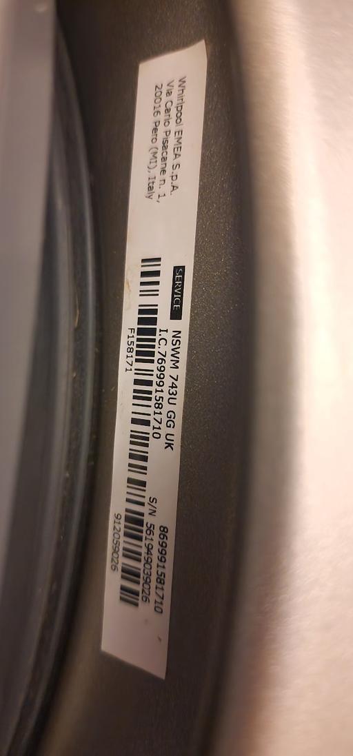 Buy & Sell North Cheshire Trading Estate Wirral - Photos for Hotpoint washing machine for sale