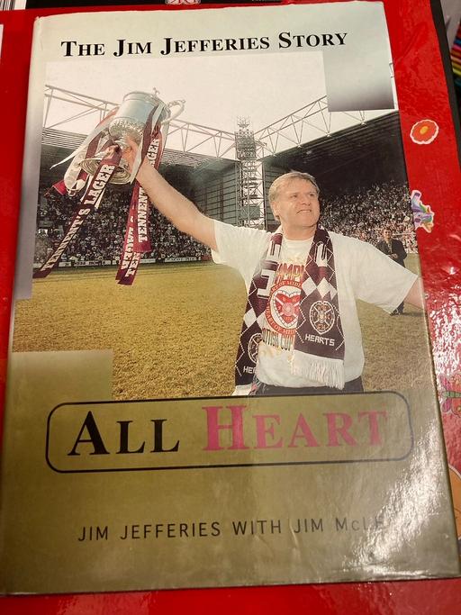 Buy & Sell Clevedon North Somerset - Photos for JIM JEFFRIES STORY SIGNED HARDBACK