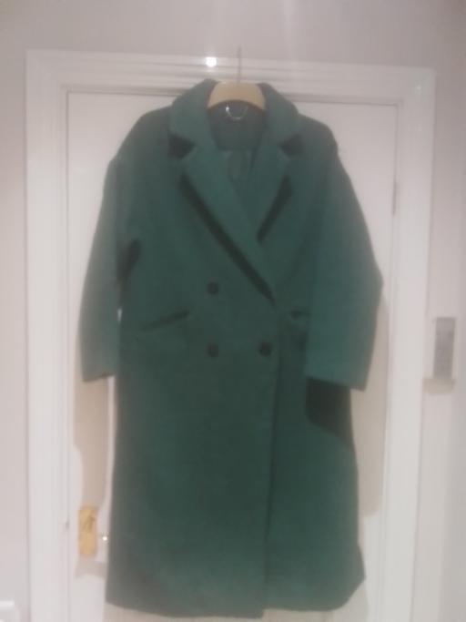 Buy & Sell Streetly Walsall - Photos for F/F GREEN FULL LENGTH COAT