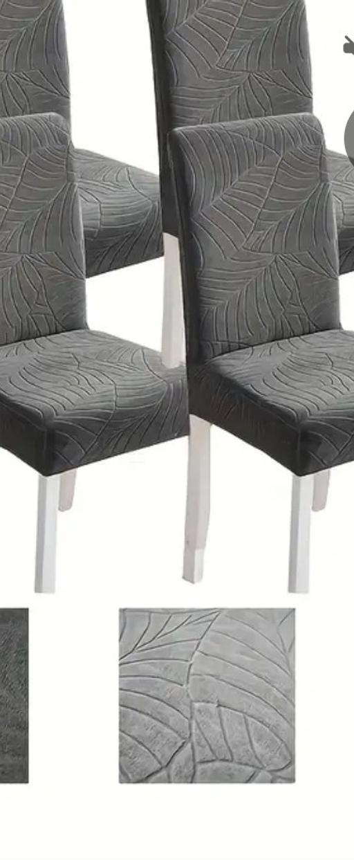 Buy & Sell Kitts Green Birmingham - Photos for 6 light grey chair covers new no tags