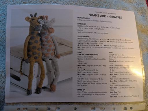 courses Eyton Telford and Wrekin - Photos for AS NEW GIRAFFE KNITTING PATTERN