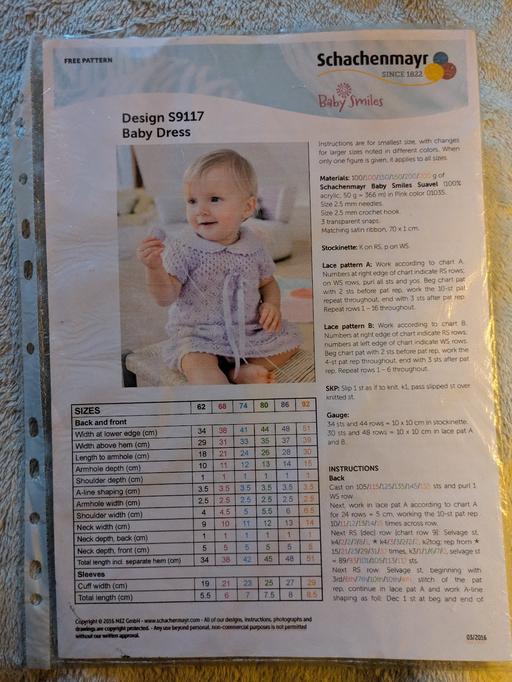 Classes Telford Telford and Wrekin - Photos for NEW BABY DRESS KNITTING PATTERN