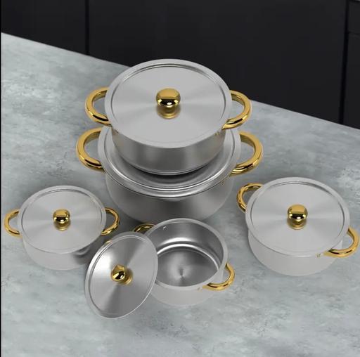 Buy & Sell Gants Hill East London - Photos for 5pcs cookware pots