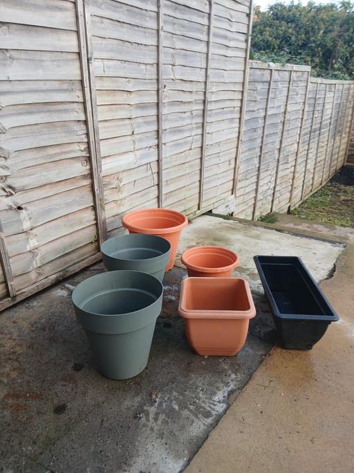 Buy & Sell Nottingham Nottinghamshire - Photos for 🪴6 Assorted Garden Plant Pots for sale