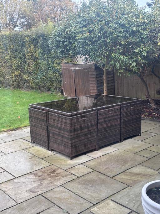 Buy & Sell Catherine-De-Barnes Solihull - Photos for 10 piece dining set for outdoor.