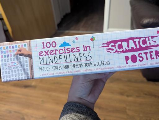 Buy & Sell Weoley Castle Birmingham - Photos for NEW A2 scratch poster mindfulness