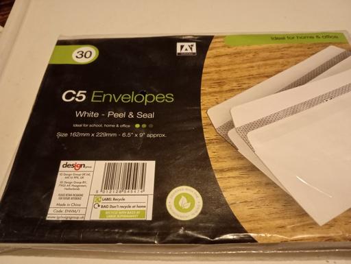 Buy & Sell Horncastle East Lindsey - Photos for new pack of 30 C5 envelopes