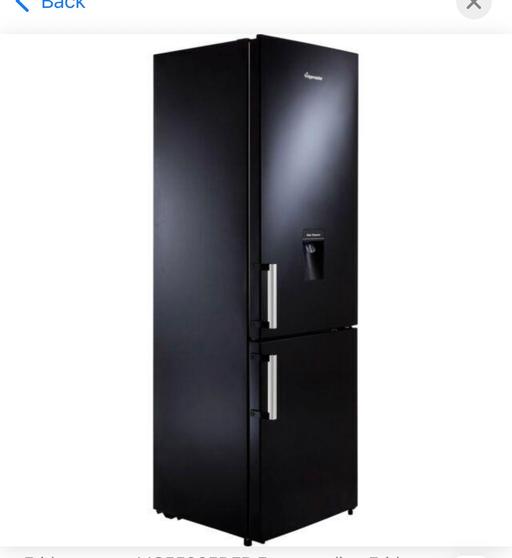 Buy & Sell New Cross South East London - Photos for Beko Fridge Freezer black