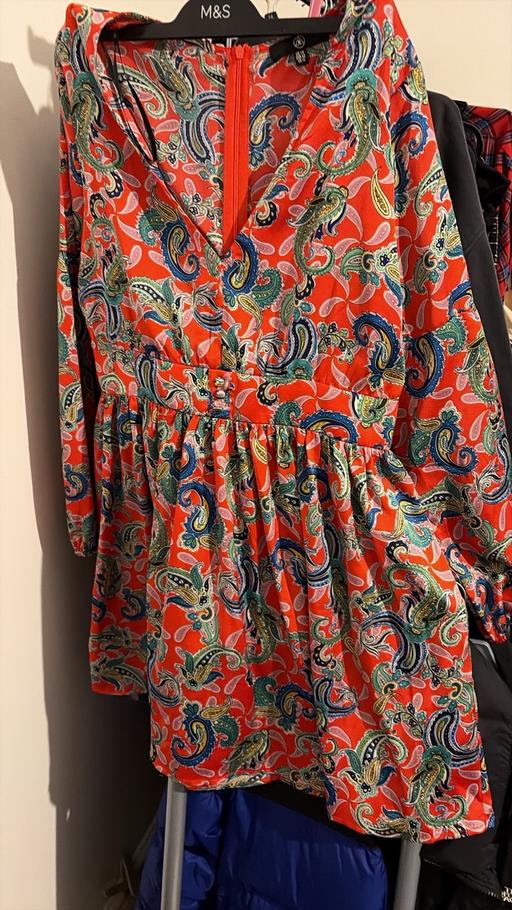 Buy & Sell Ocker Hill Sandwell - Photos for Red patterned size 14 dress