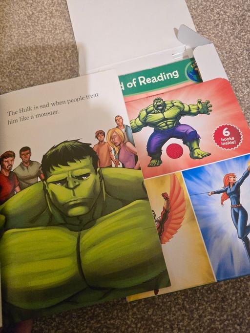 Buy & Sell Weoley Castle Birmingham - Photos for pack of 6 reading books Level 1 Avengers