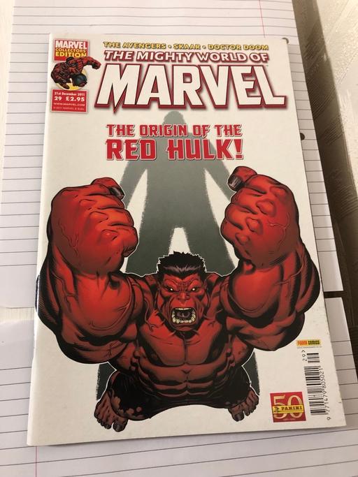 Buy & Sell Bamber Bridge South Ribble - Photos for The Origin of the Red Hulk - Comic Book