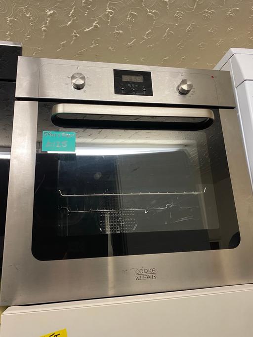 Buy & Sell Nuthall Broxtowe - Photos for COOKE&LEWIS SILVER 59x59CM ELECTRIC OVEN