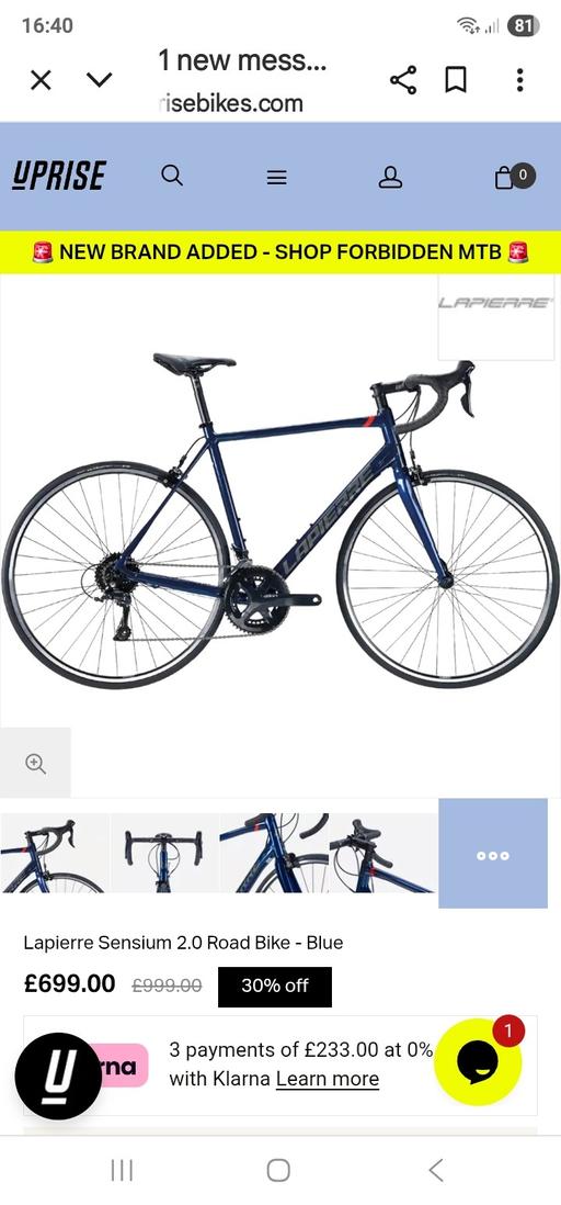 Buy & Sell Harwood Bolton - Photos for Lapierre Sensium 2.0 Cycle