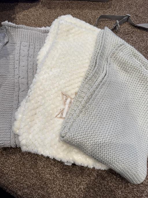 Buy & Sell New Eltham South East London - Photos for Unisex baby blanket bundle of 3