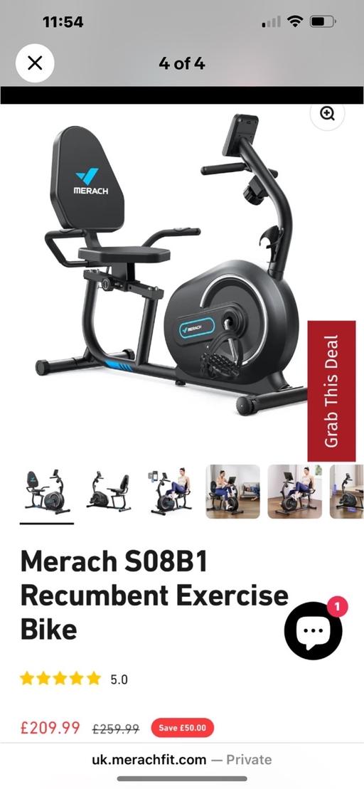 Buy & Sell Kidbrooke South East London - Photos for MERACH Recumbent bike