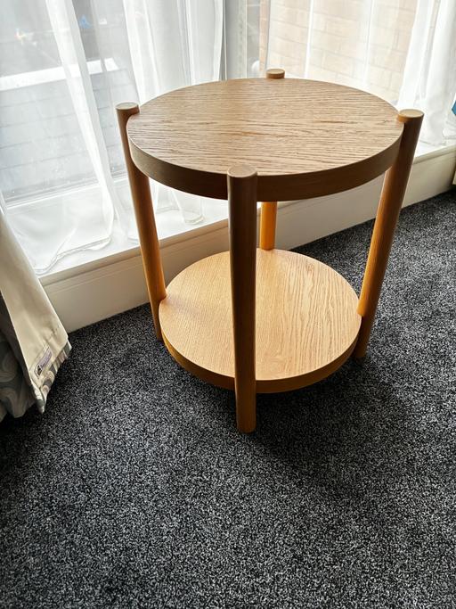 Buy & Sell Brooklands Milton Milton Keynes - Photos for Side table LISTERBY, oak veneer, 50 cm