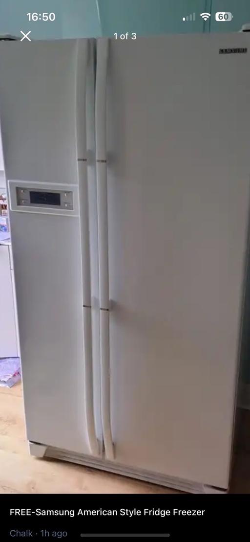 Buy & Sell Gillingham Medway - Kent - Photos for Samsung American style fridge freezer