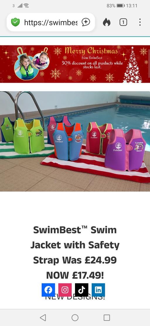 Buy & Sell Heath Town Wolverhampton - Photos for New SwimBest child's buoyancy jacket