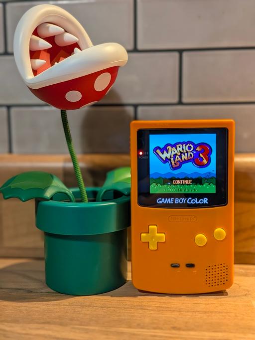 Buy & Sell West Bromwich Sandwell - Photos for Custom Orange Game Boy Color - OLED Laminated