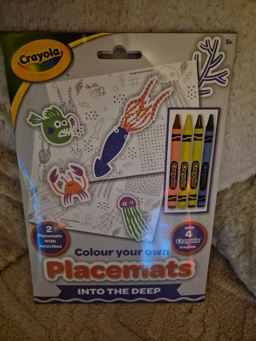 Buy & Sell Crumpsall Manchester - Photos for new Crayola CYO Placemats Into The Deep
