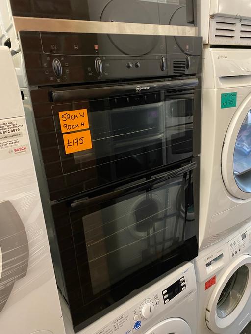 Buy & Sell Nuthall Broxtowe - Photos for BLACK NEFF 90x59CM ELECTRIC OVEN