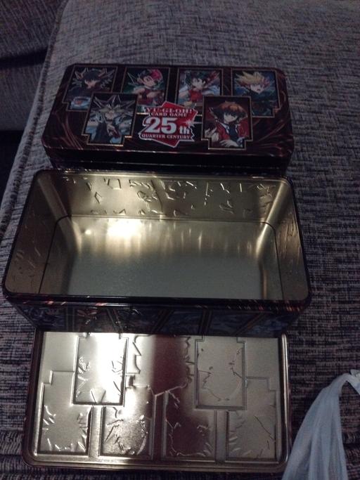 Buy & Sell Erdington Birmingham - Photos for 2 empty YU-GI-OH tin boxes