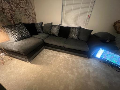 Buy & Sell Keresley Coventry - Photos for Corner sofa Grey/Black