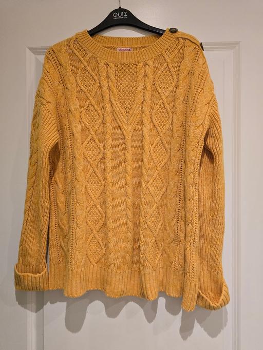 Buy & Sell Oldbury Sandwell - Photos for Damart mustard jumper uk18-20