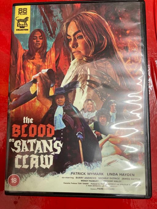 Buy & Sell Clevedon North Somerset - Photos for BLOOD ON SATANS CLAW DVD EX