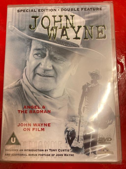 Buy & Sell Clevedon North Somerset - Photos for JOHN WAYNE ANGEL AND BADMAN DVD NEW
