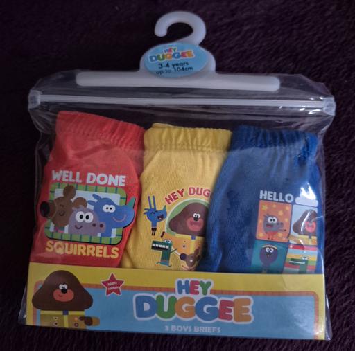 Buy & Sell Wednesfield Wolverhampton - Photos for Hey Duggee Boys' Briefs 3-4 Years.