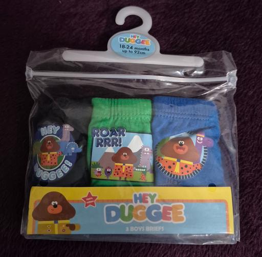 Buy & Sell Wednesfield Wolverhampton - Photos for Hey Duggee 3 Boys Briefs 18-24 Months.