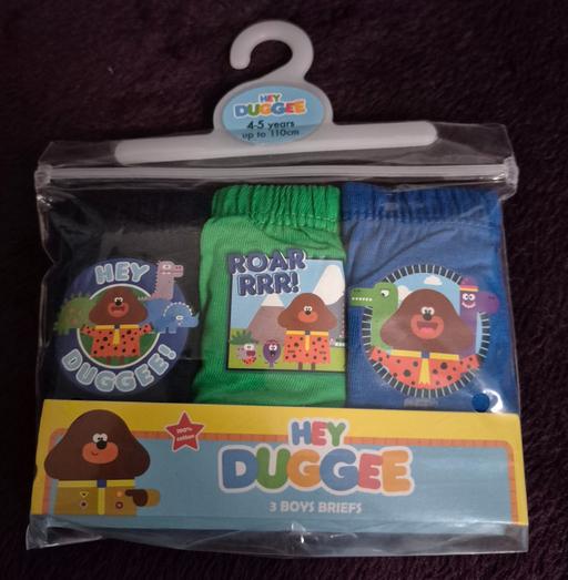 Buy & Sell Wednesfield Wolverhampton - Photos for Hey Duggee 3 Boys Briefs 4-5 Years.