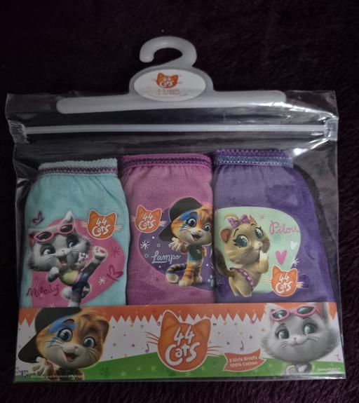 Buy & Sell Wednesfield Wolverhampton - Photos for 44 Cats Girl's 3 Pack Briefs 2-3 Years.