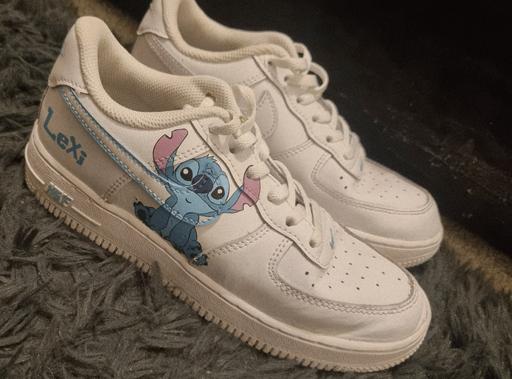 Buy & Sell Clayton West Kirklees - Photos for Customised NikeAir Force Stitch Lexi Trainers