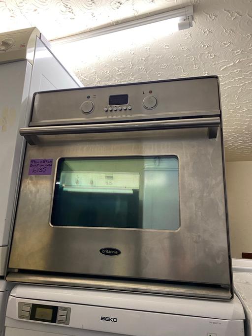 Buy & Sell Nuthall Broxtowe - Photos for CHROME BRITANNIA 59x59CM ELECTRIC OVEN